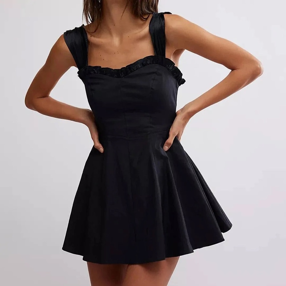 Free People Midnight Magic Mini Dress Size Large